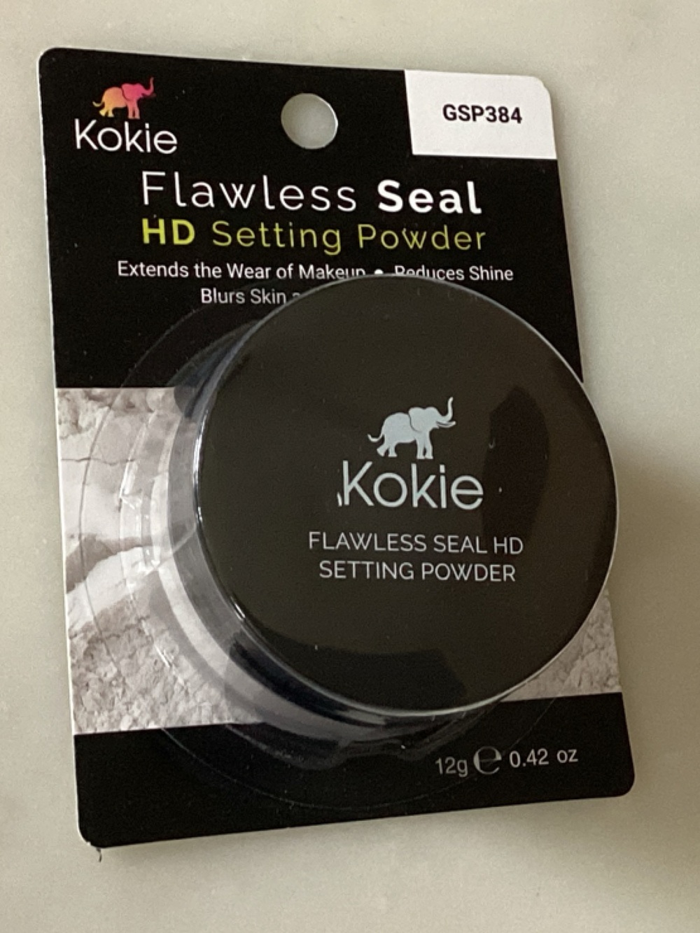Kokie Flawless Seal HD Setting Powder - Black